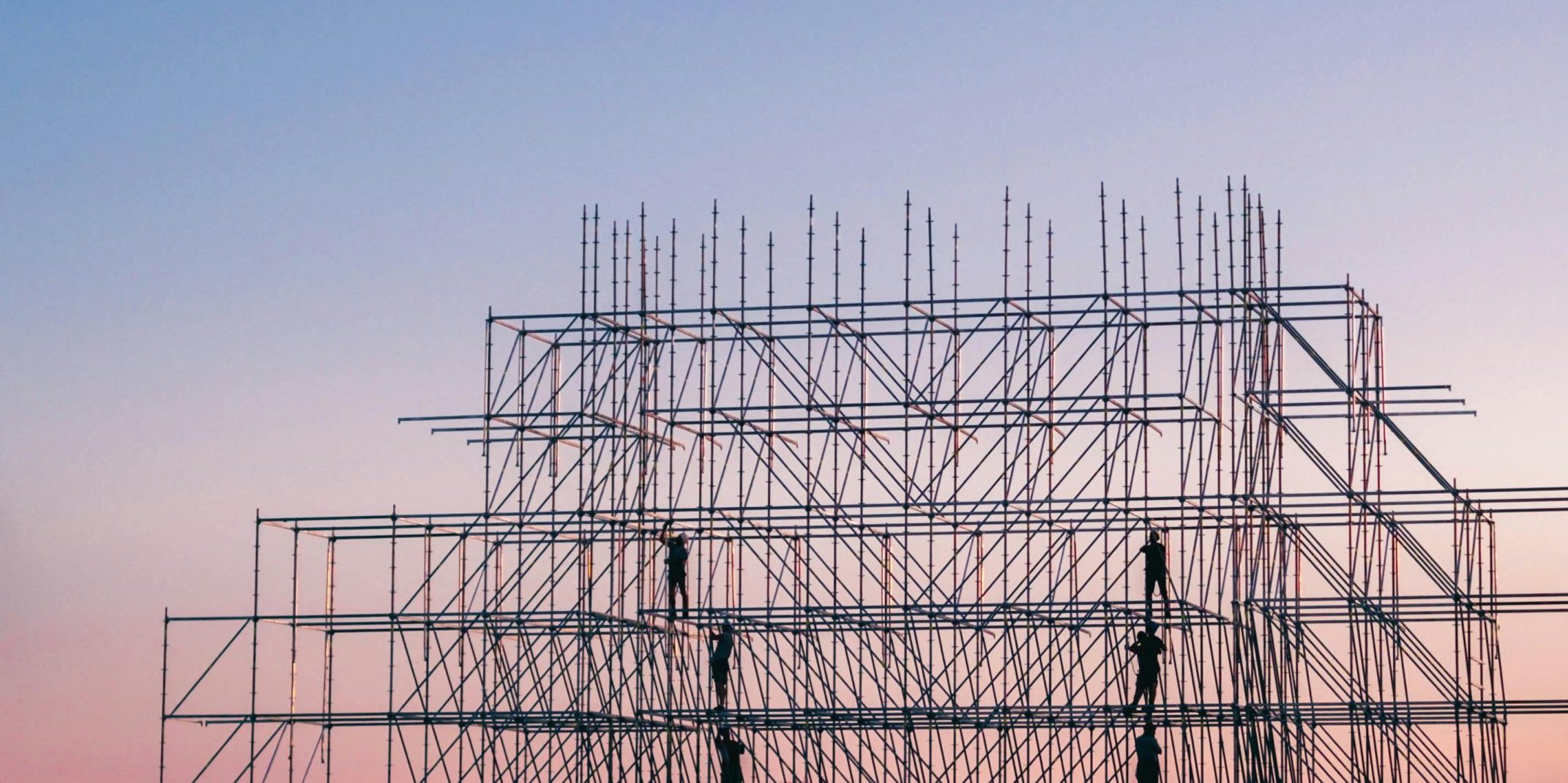 Building being contructed
